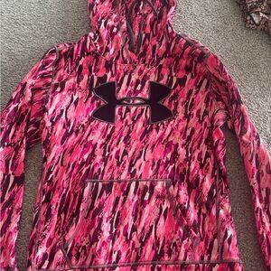 Under Armour Pink Camo Hoodie